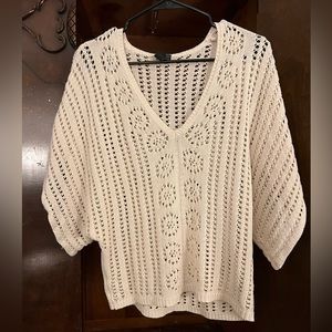 Windsor cream crochet top